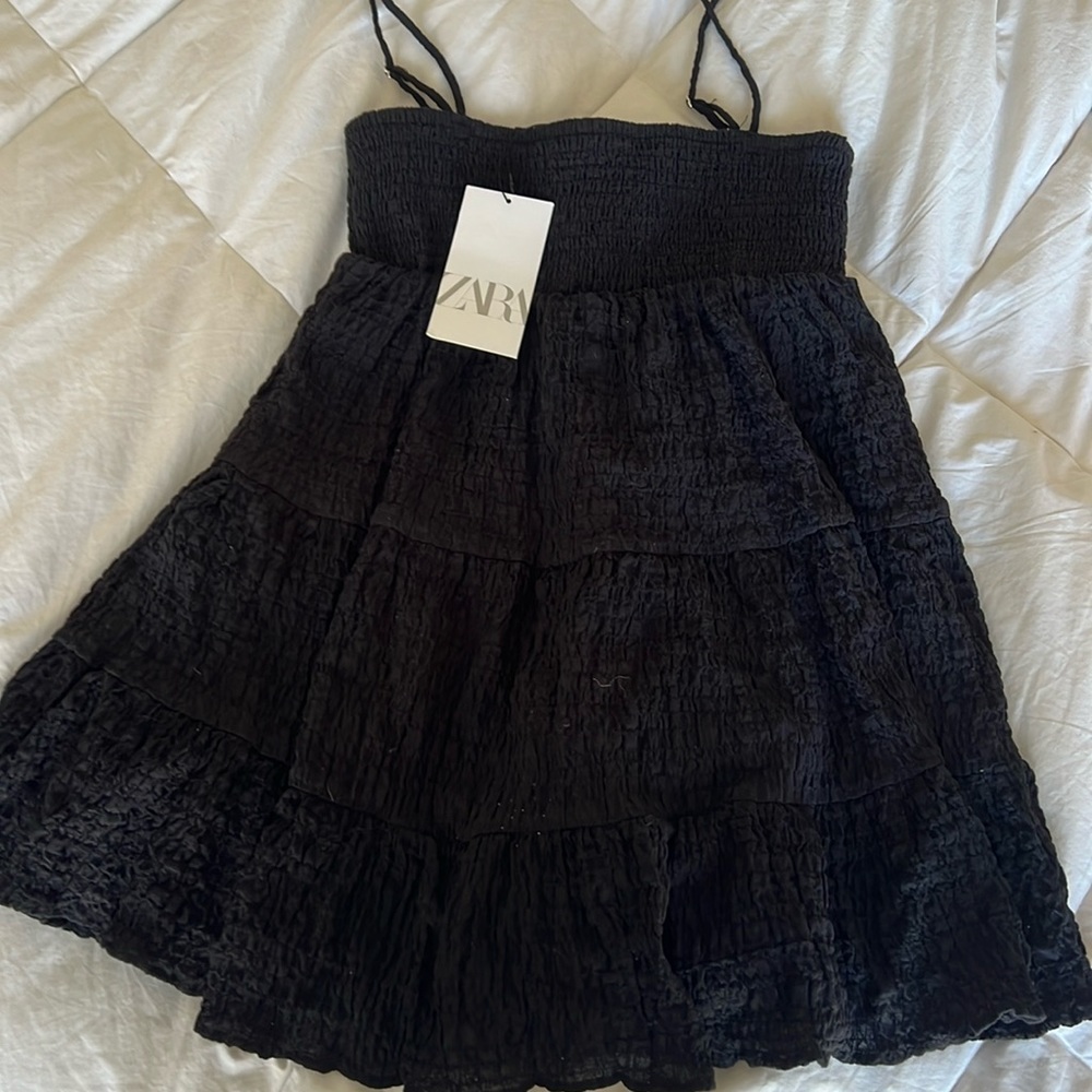 NWT zara ruffle dress